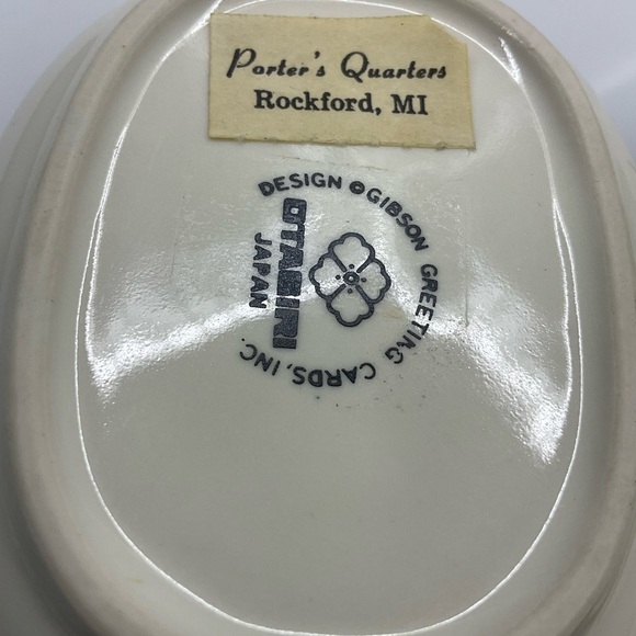 Vintage Otagiri Chickadee Trinket Box Made in Japan Retro Bird Lidded - Picture 5 of 6